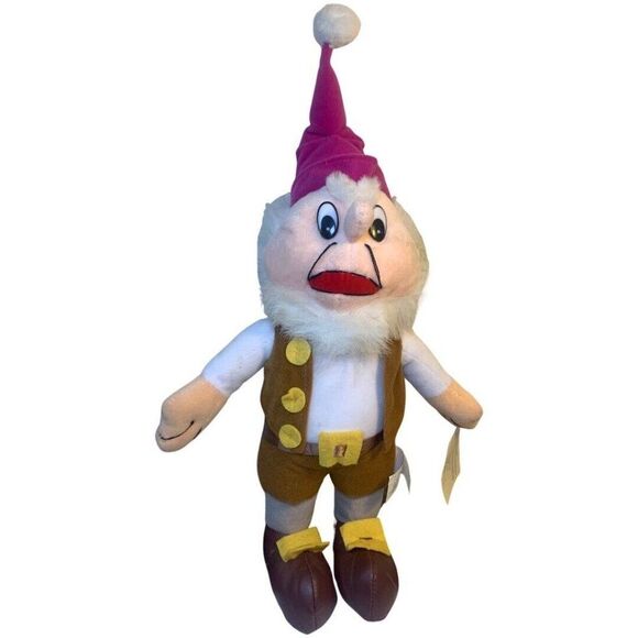 Vintage Snow White The Seven Dwarfs Grumpy Plush 19" Stuffed Animal Toy RARE - Picture 2 of 9
